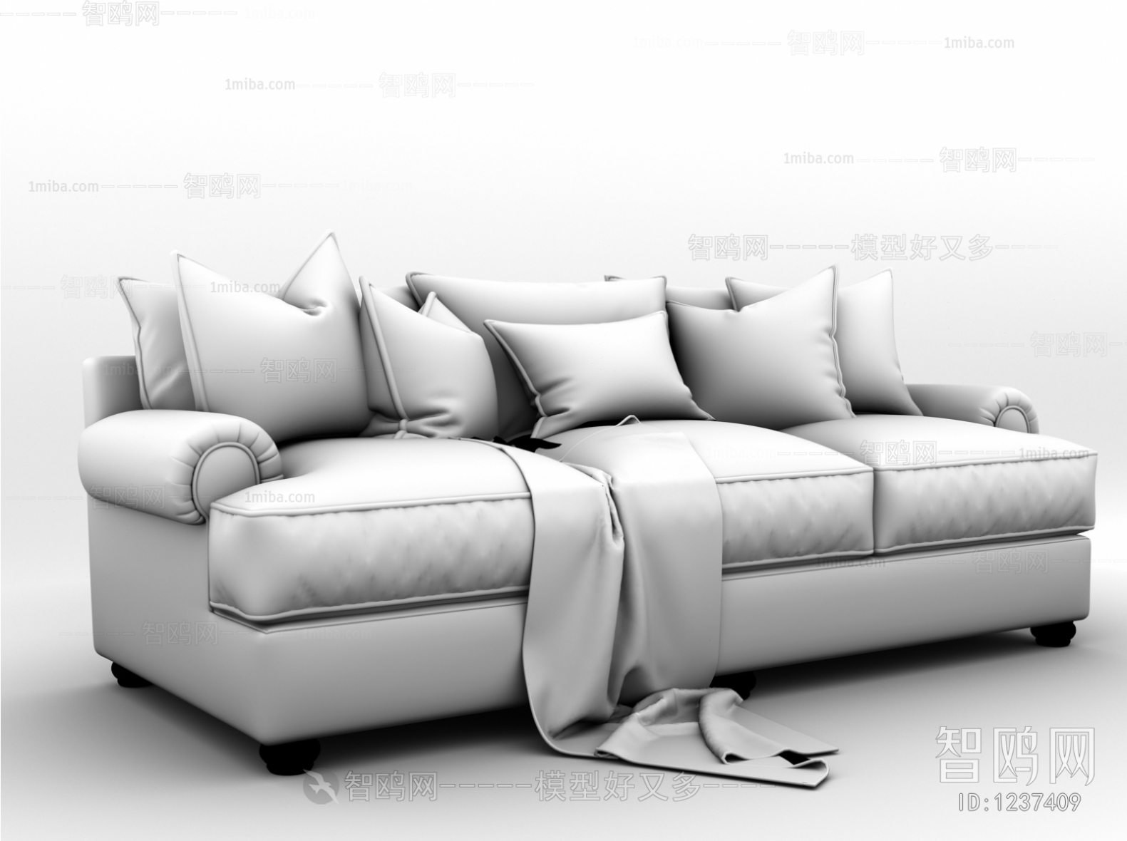 Modern Three-seat Sofa