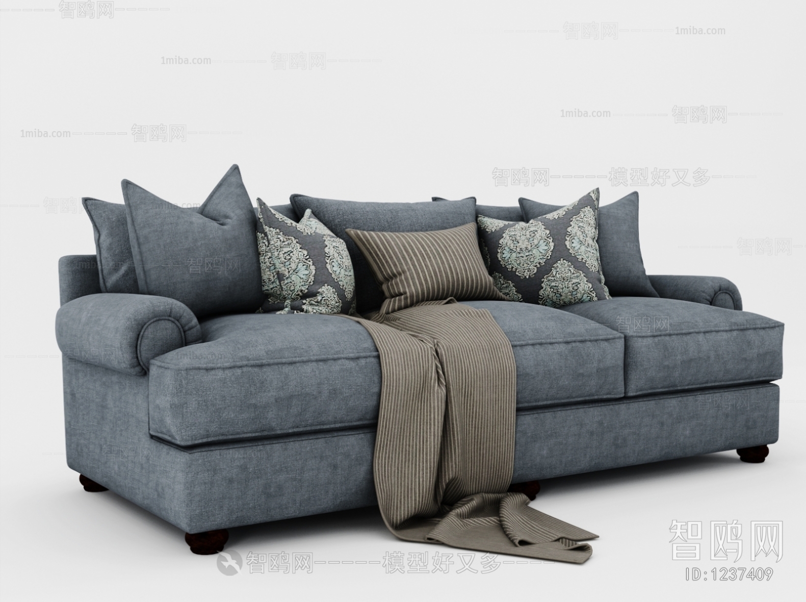 Modern Three-seat Sofa