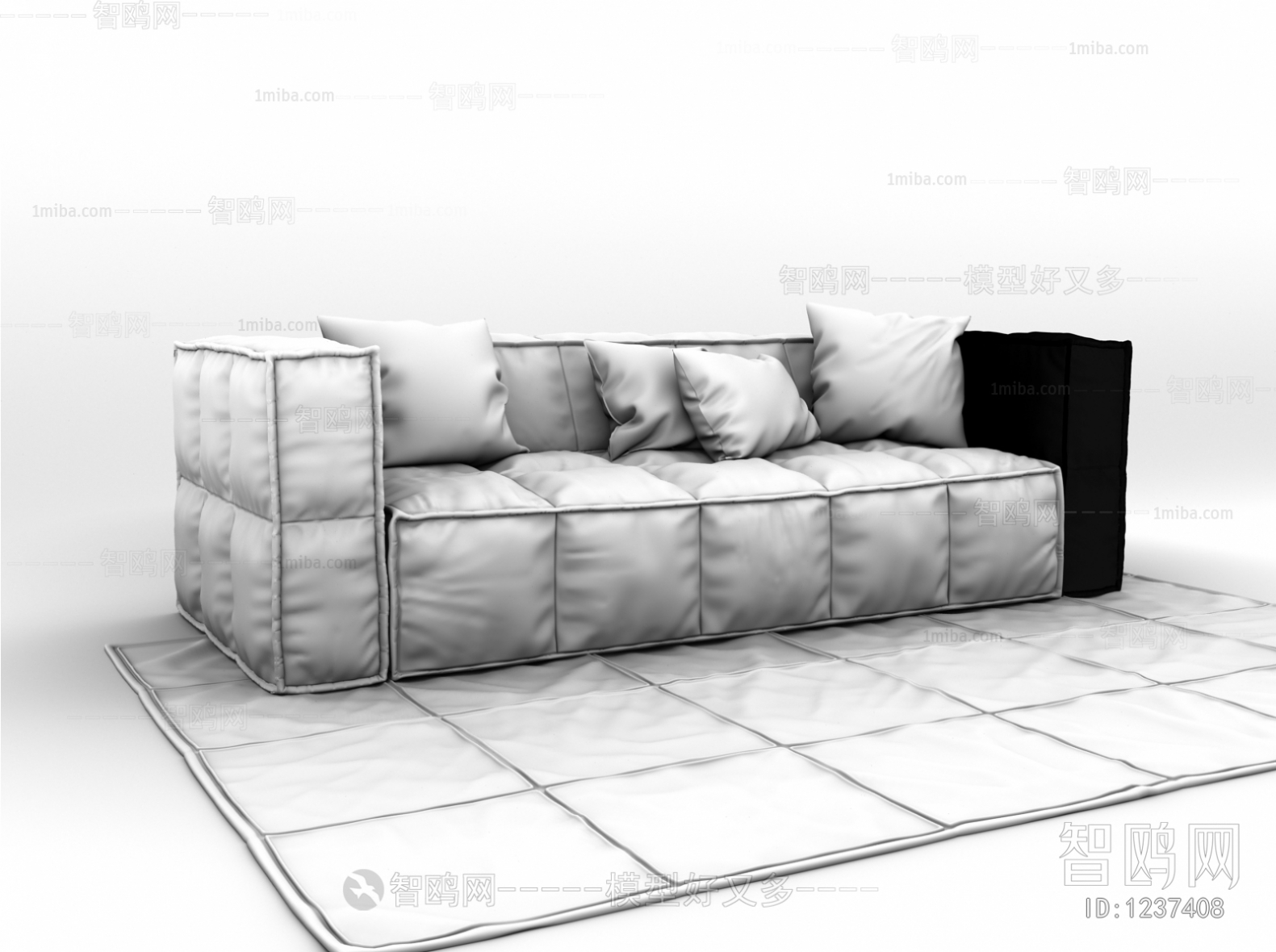 Modern Multi Person Sofa