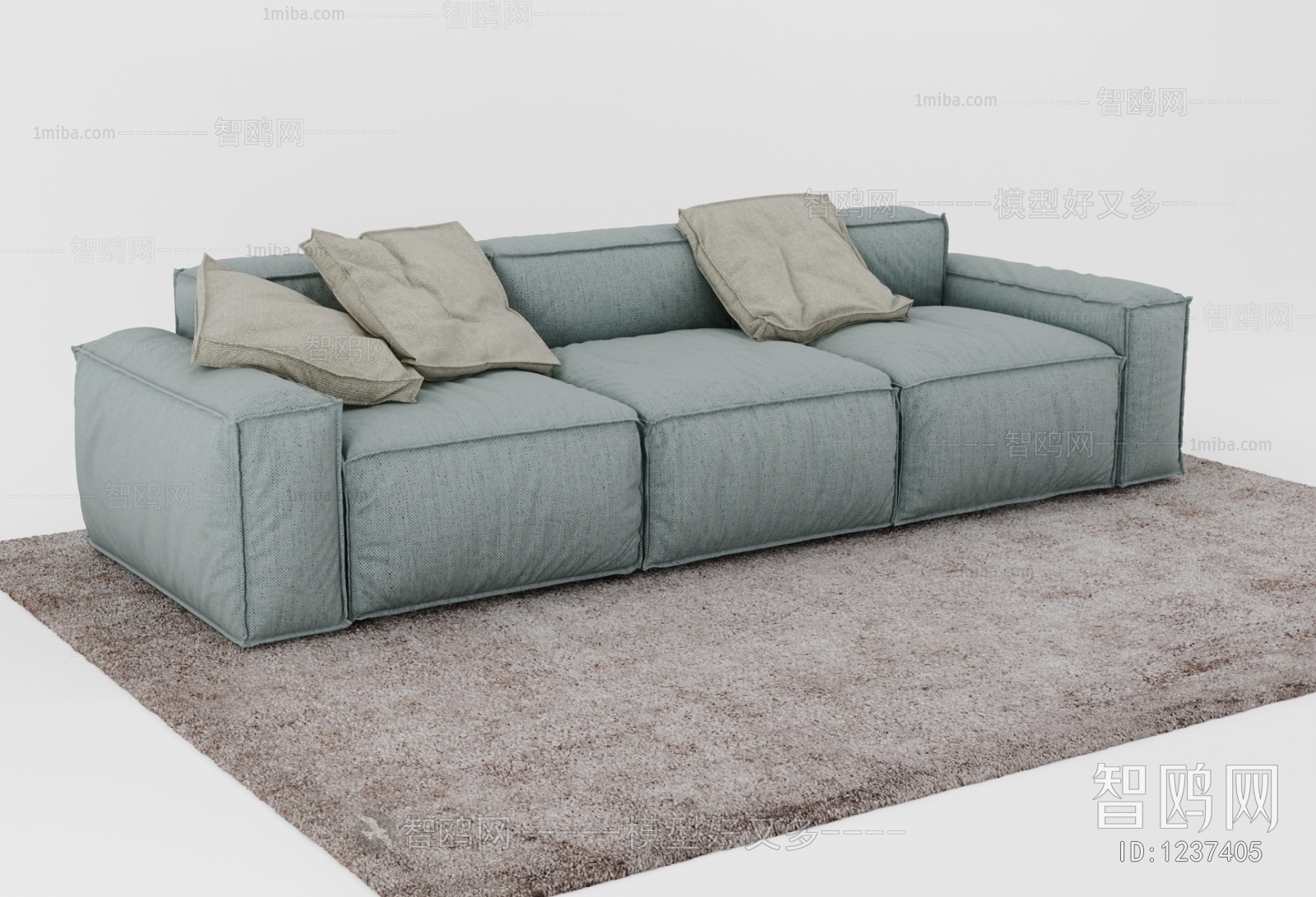 Modern Three-seat Sofa