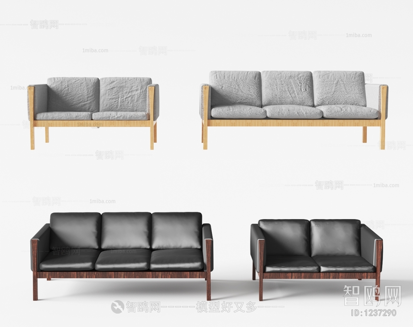 Modern Three-seat Sofa