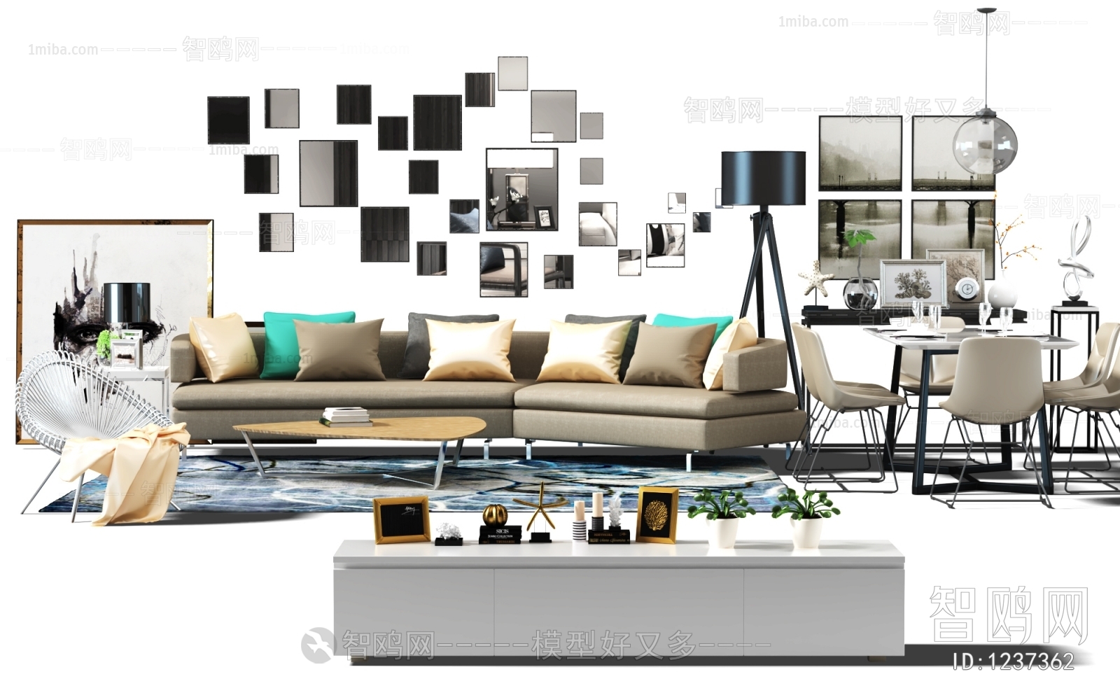 Modern Sofa Combination