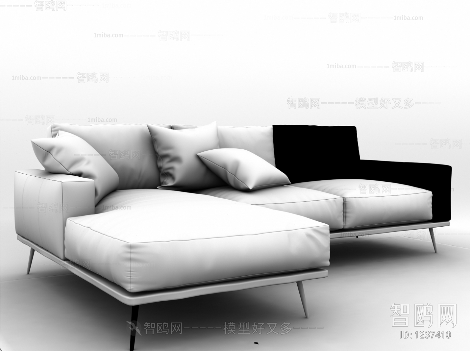 Modern Multi Person Sofa