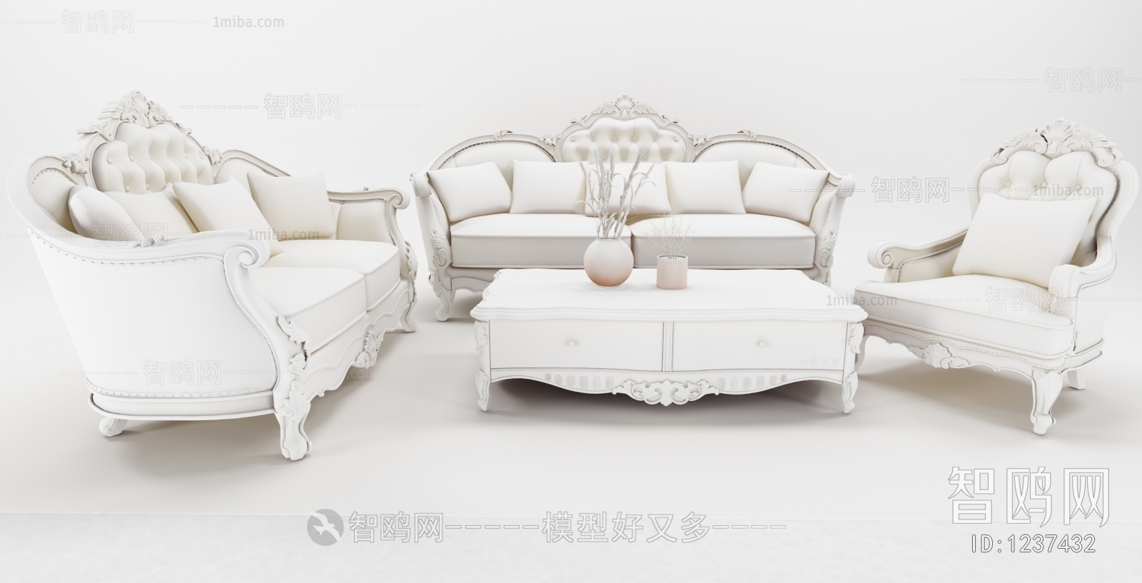 European Style Sofa Combination