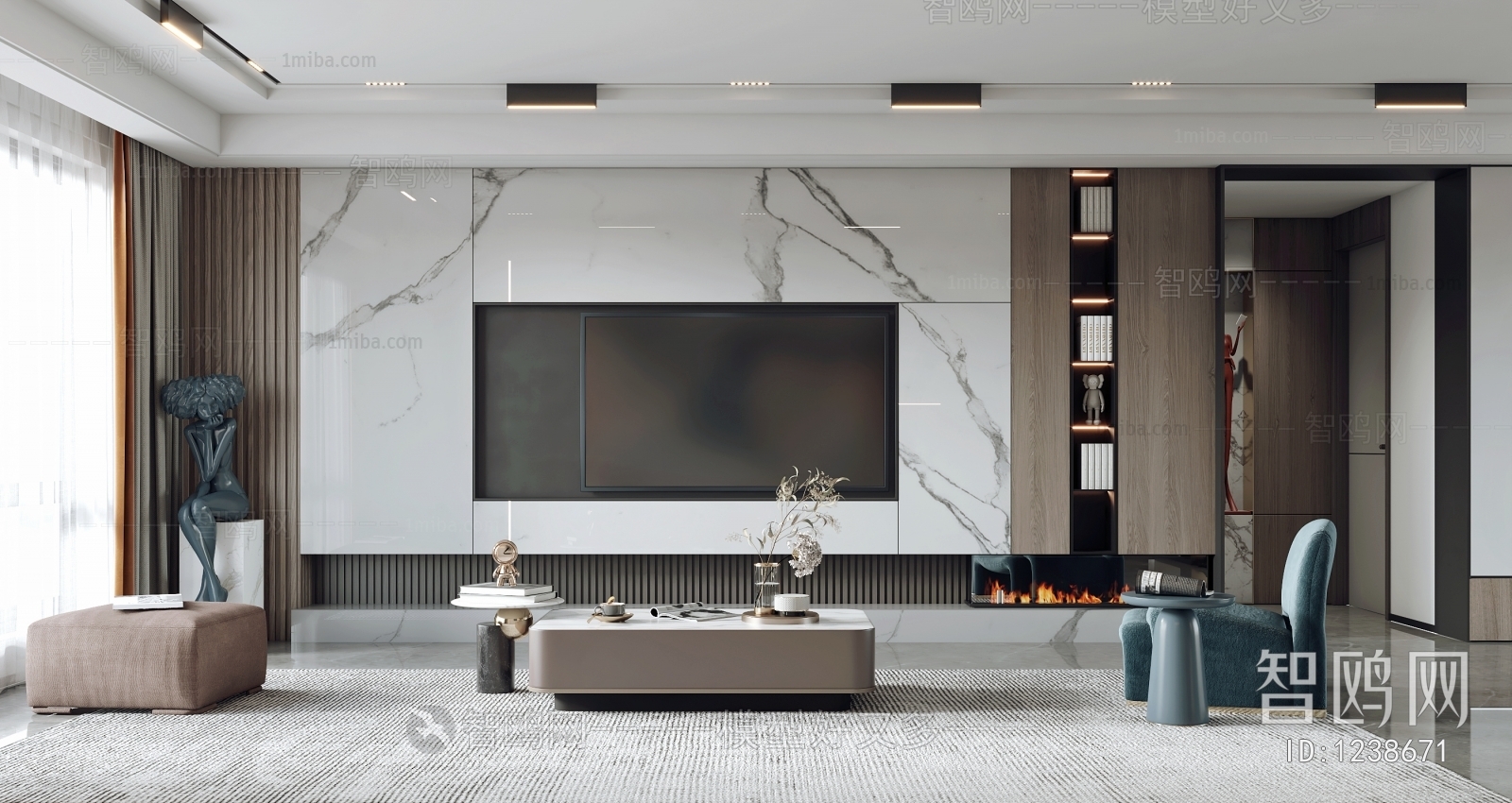 Modern A Living Room