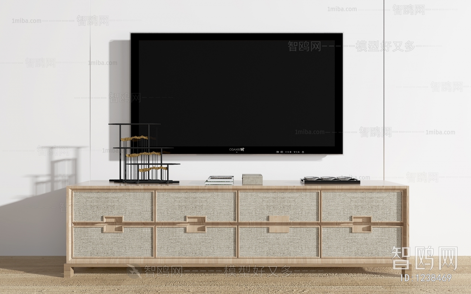 New Chinese Style TV Cabinet