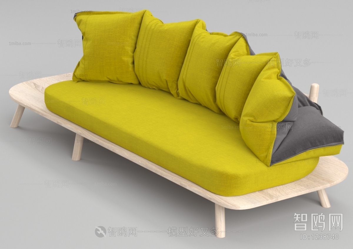 Modern Multi Person Sofa