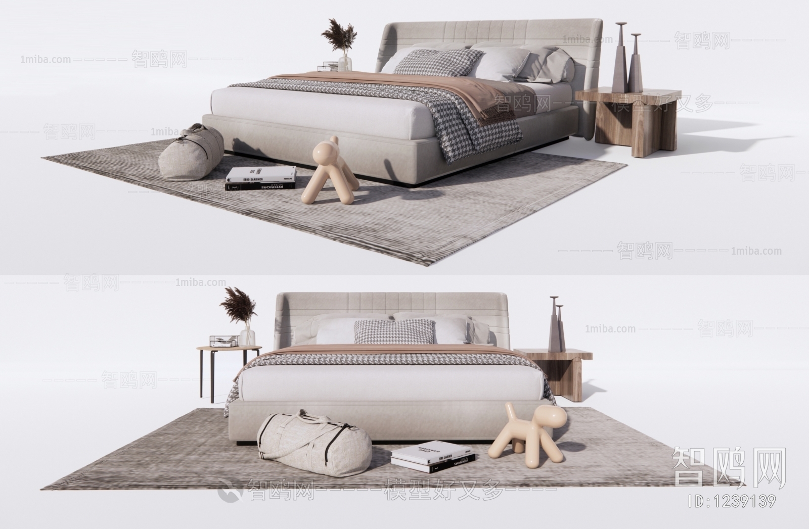 Modern Double Bed