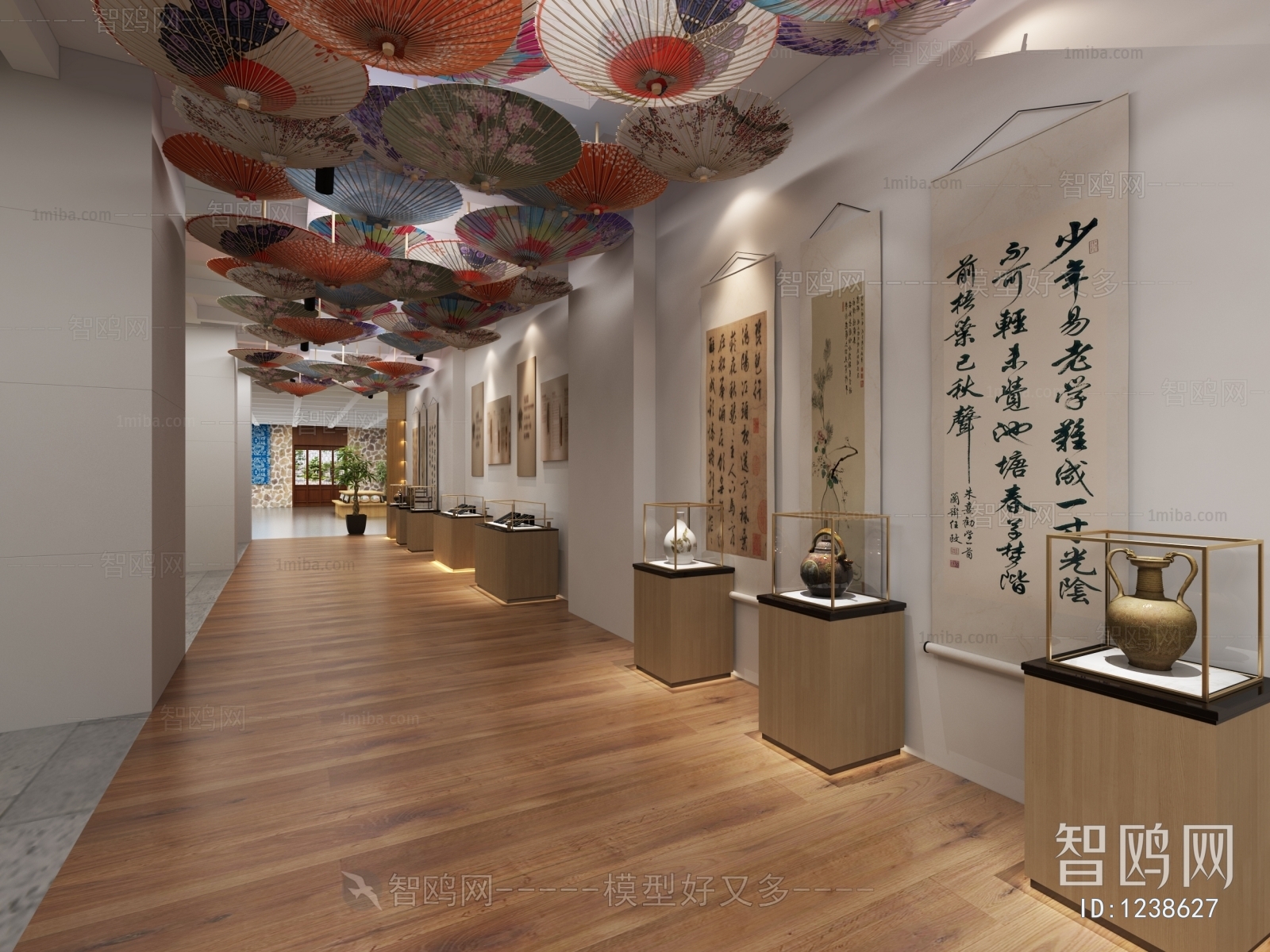 Chinese Style Exhibition Hall