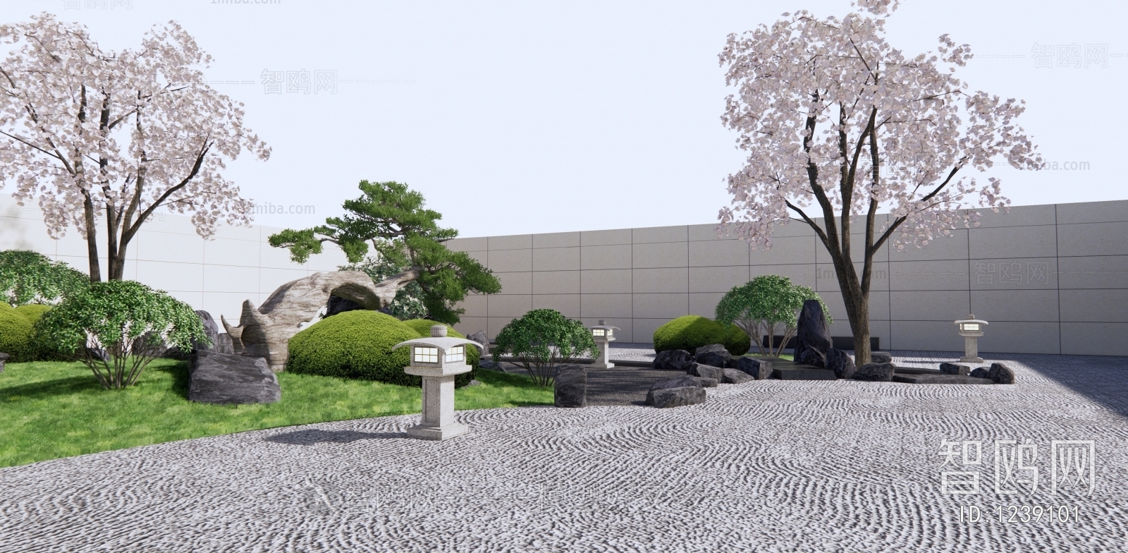 Japanese Style Courtyard/landscape