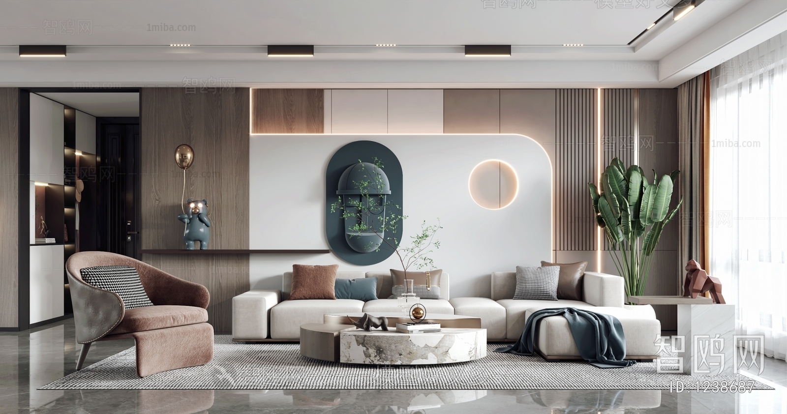 Modern A Living Room