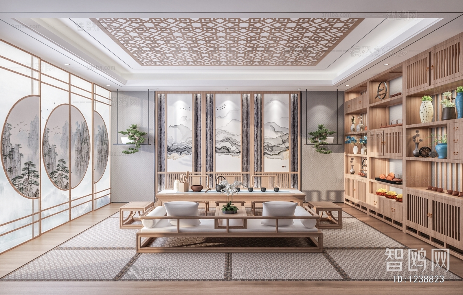 New Chinese Style Tea House