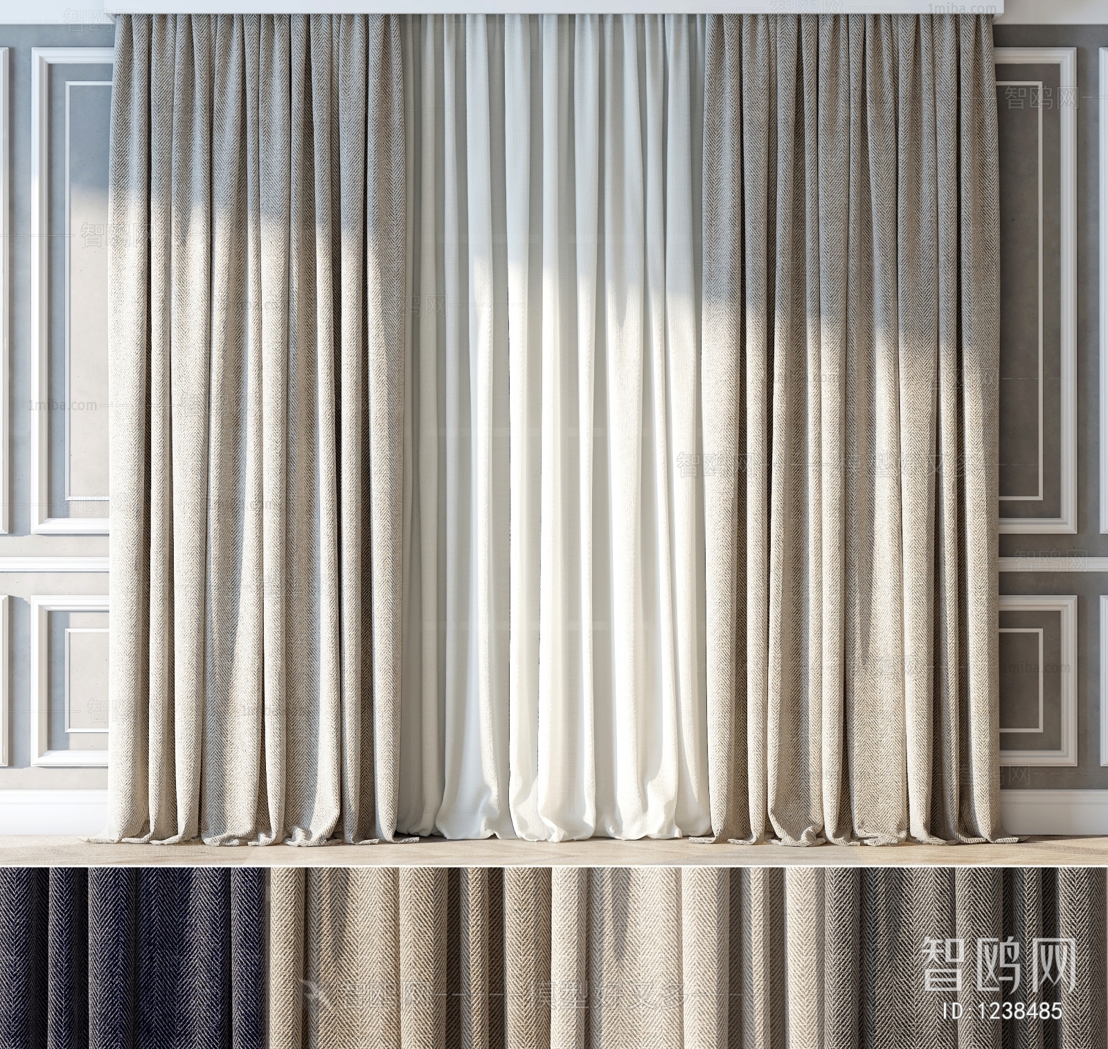 Modern The Curtain