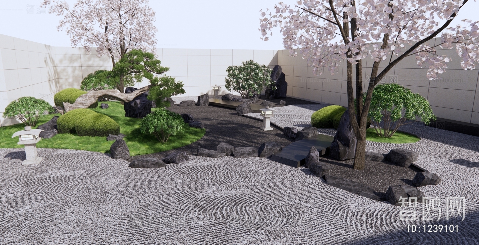 Japanese Style Courtyard/landscape