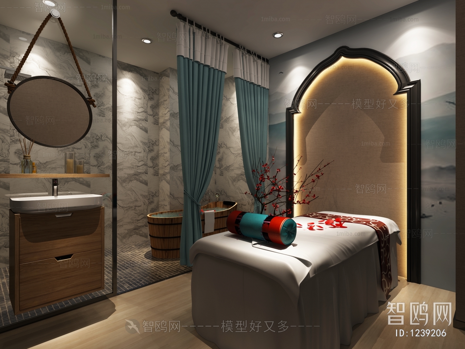 New Chinese Style SPA Beauty