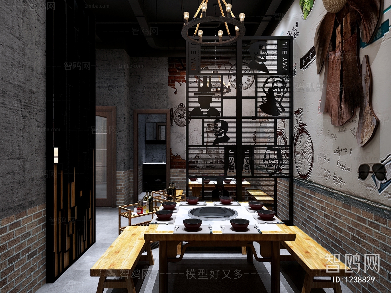 Industrial Style Restaurant