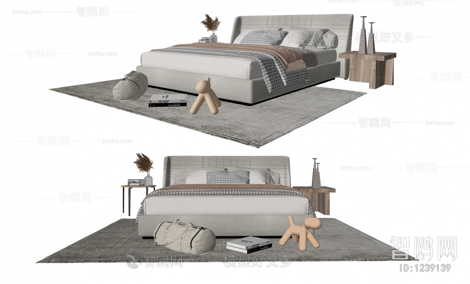 Modern Double Bed