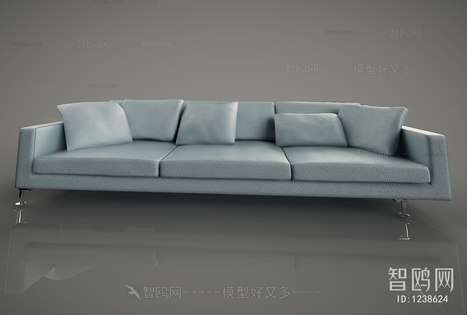 Modern Three-seat Sofa