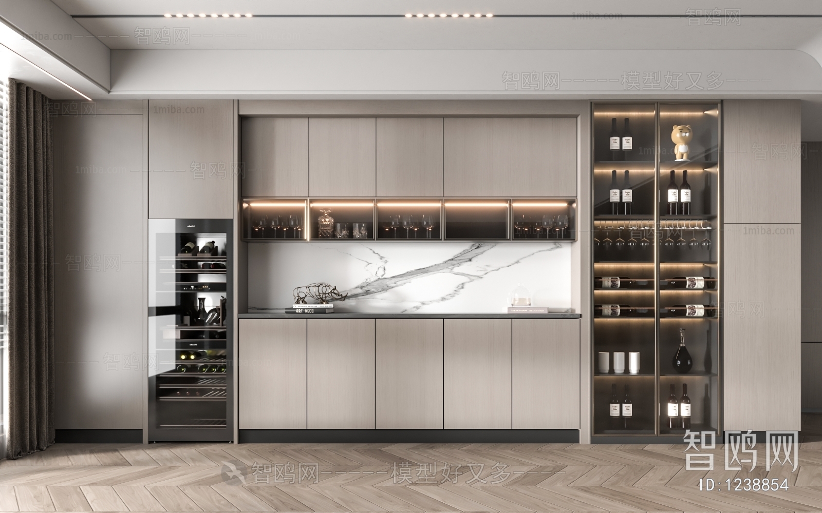 Modern Wine Cabinet