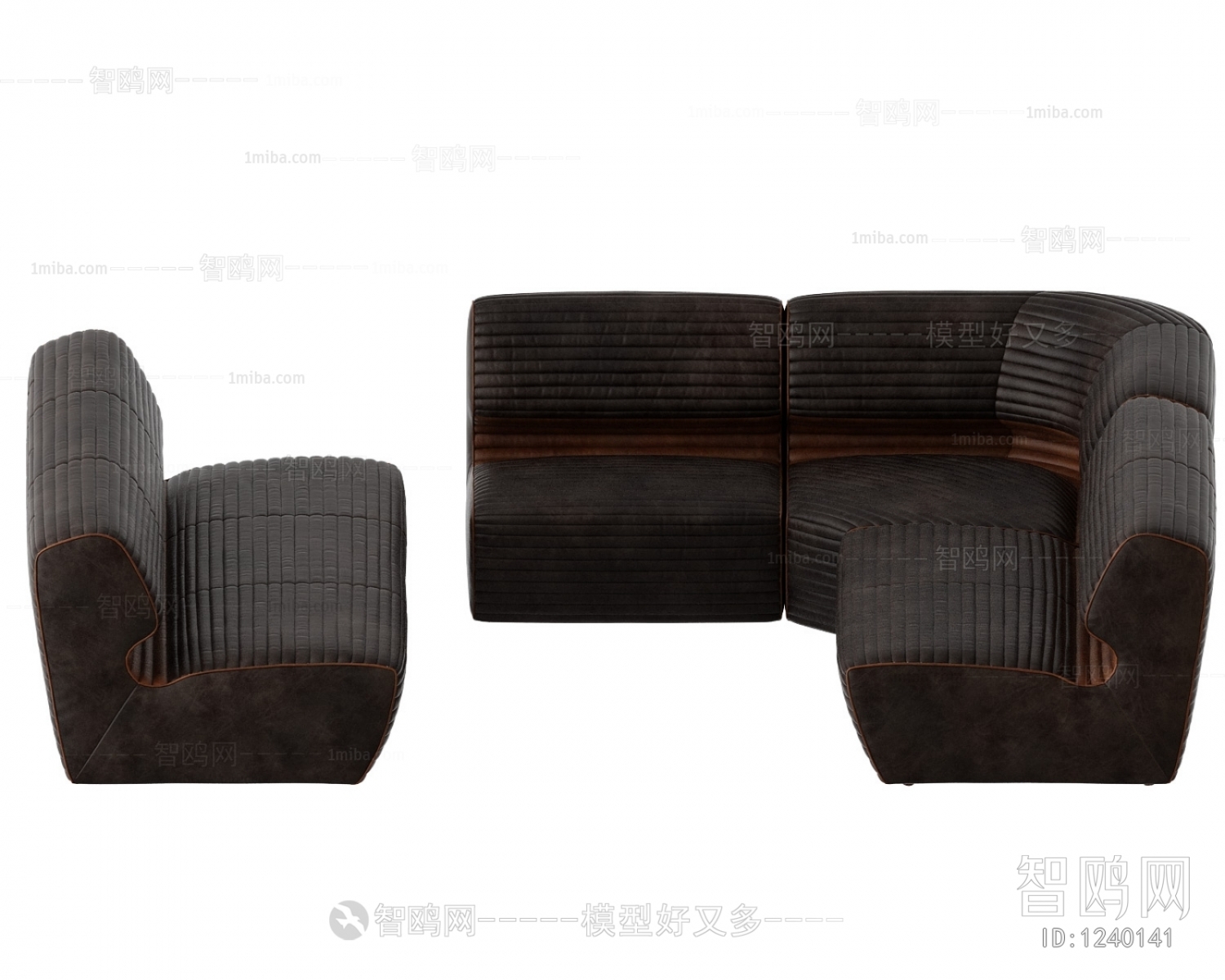 Modern Multi Person Sofa