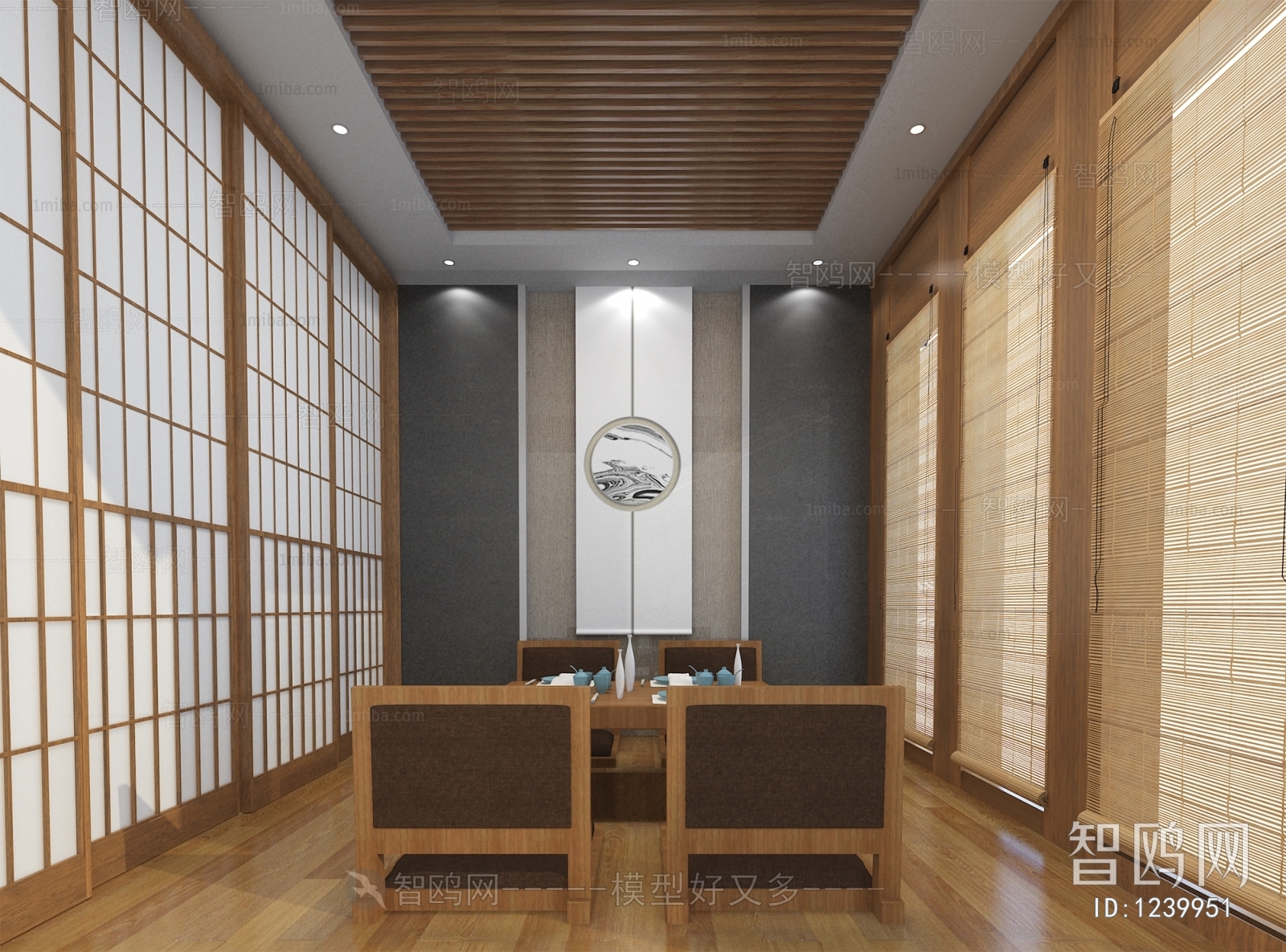 New Chinese Style Teahouse Tea House