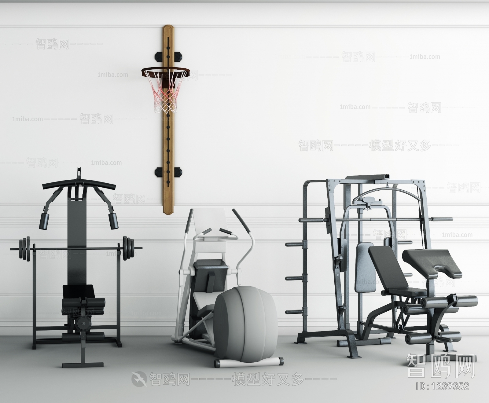 Modern Fitness Equipment