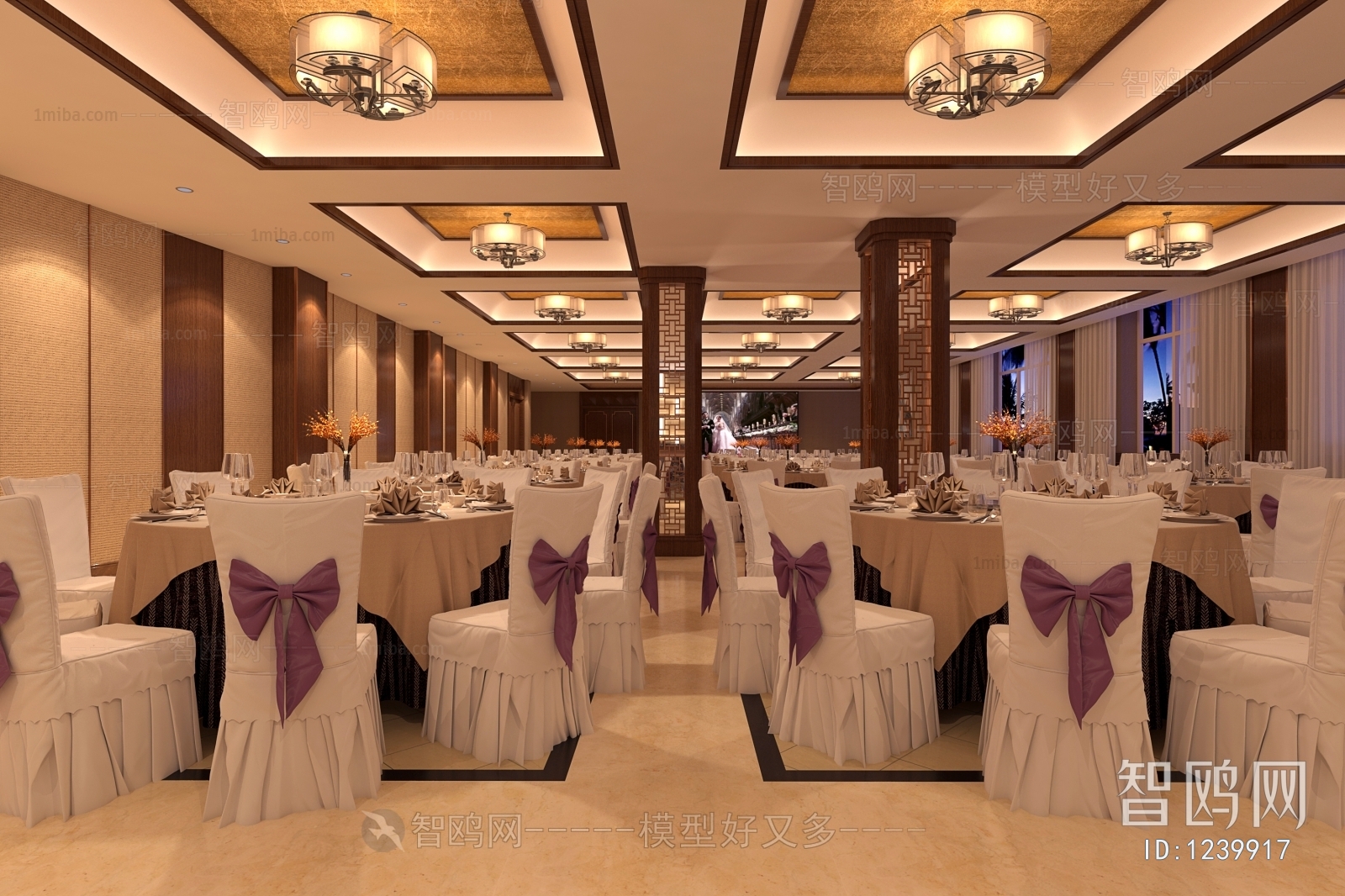 New Chinese Style Banquet Hall