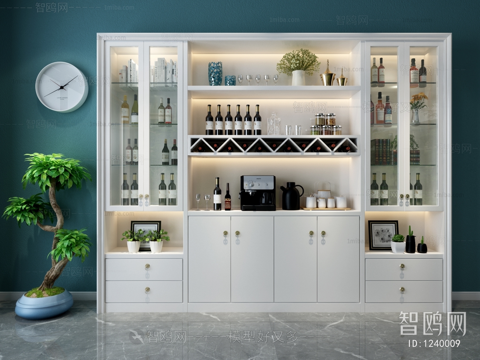 Modern Wine Cabinet