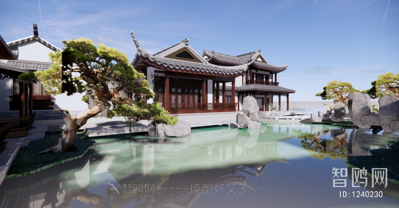 Chinese Style Villa Appearance