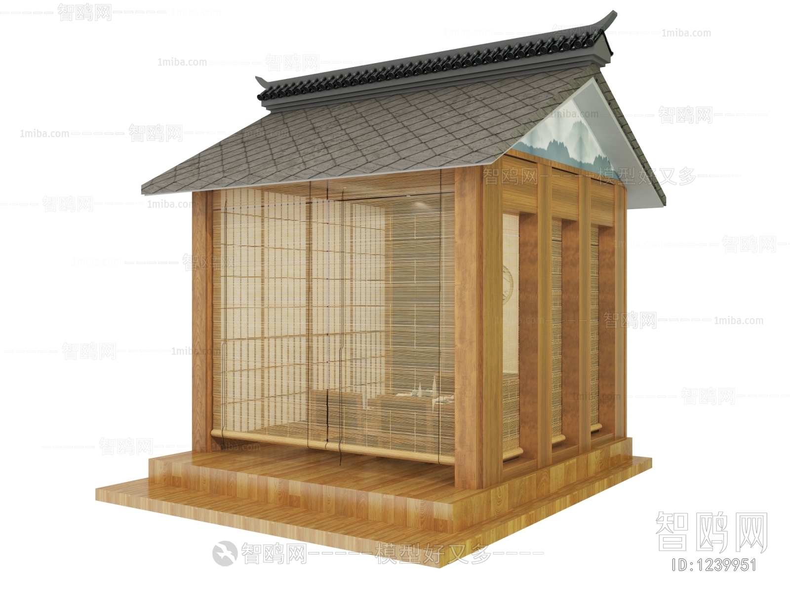 New Chinese Style Teahouse Tea House