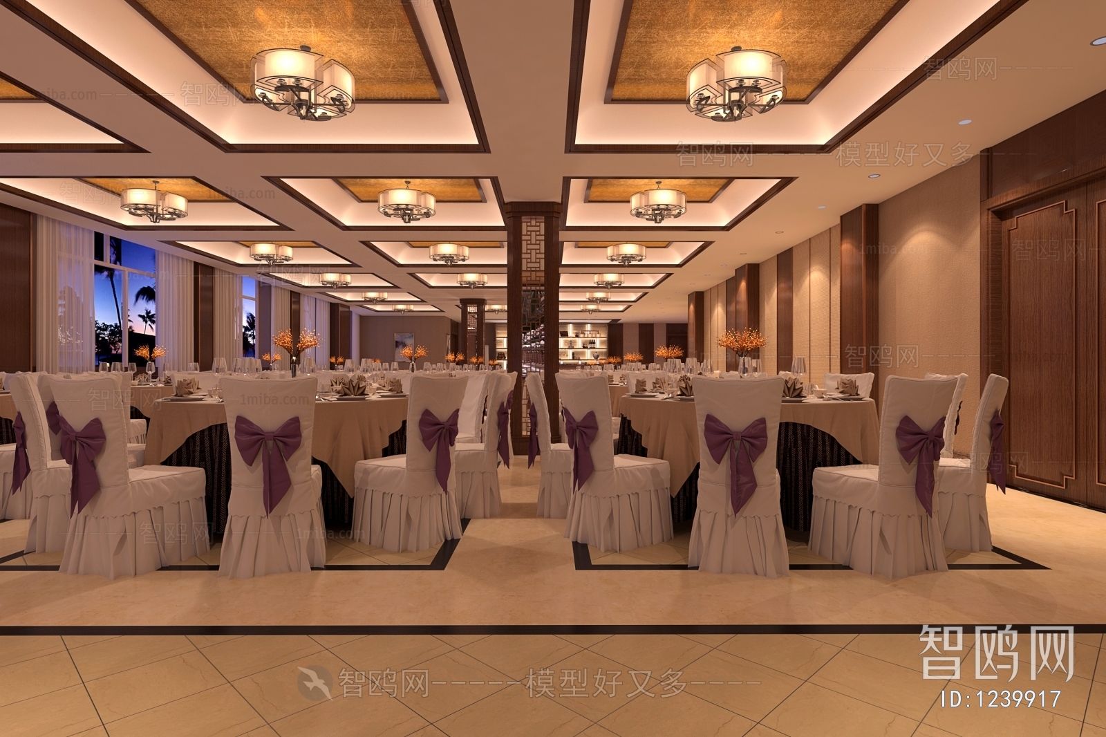 New Chinese Style Banquet Hall