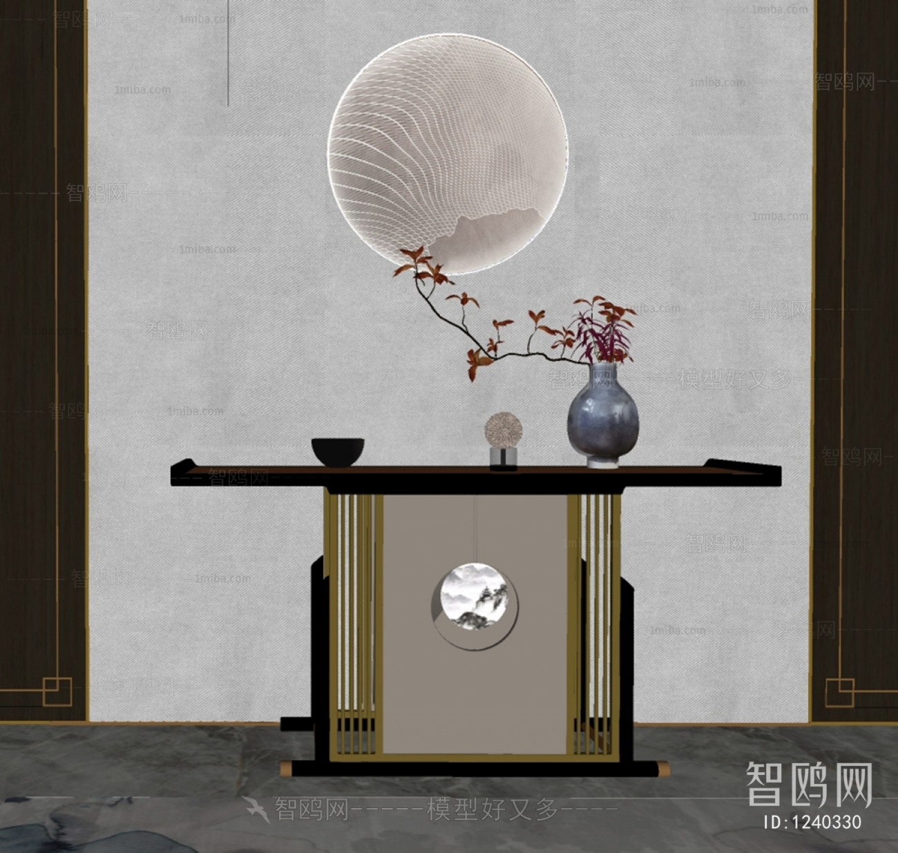 New Chinese Style Console