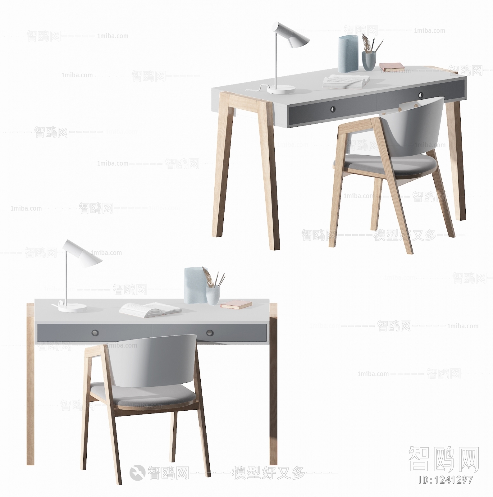 Modern Computer Desk And Chair