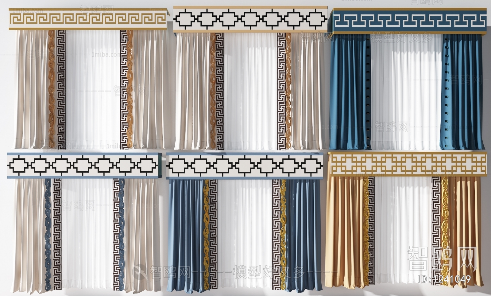 Simple European Style The Curtain