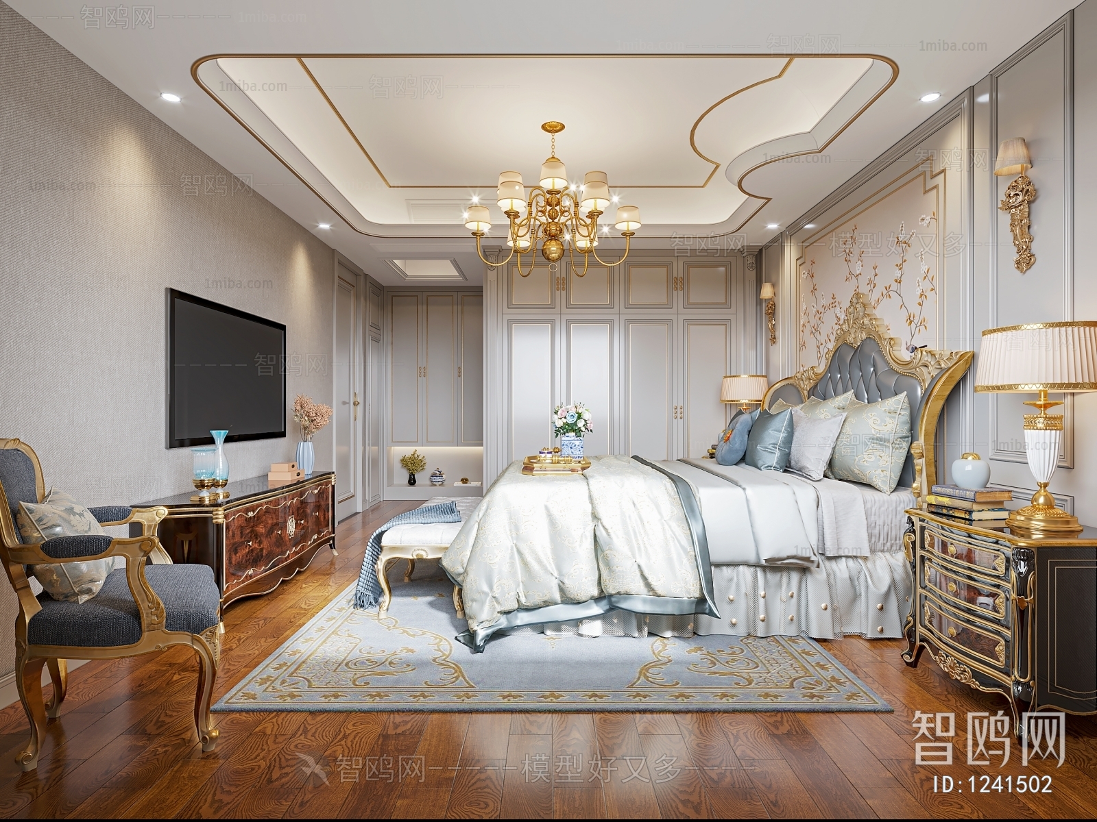 European Style Bedroom