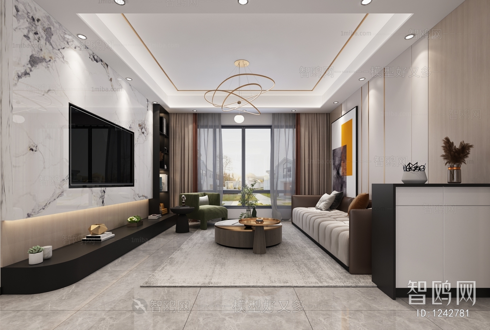 Modern A Living Room