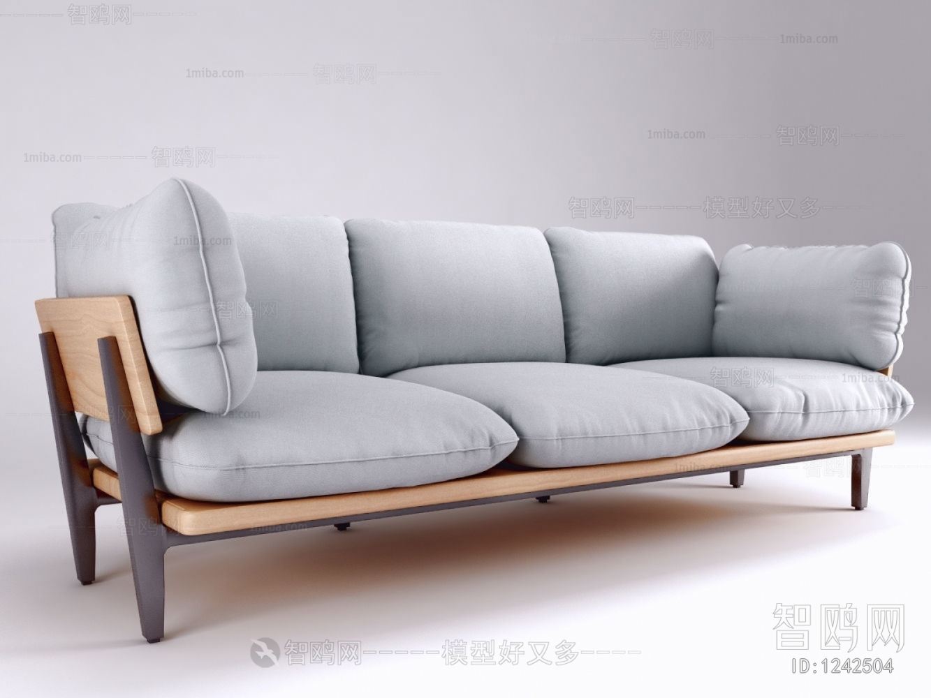 Modern Three-seat Sofa