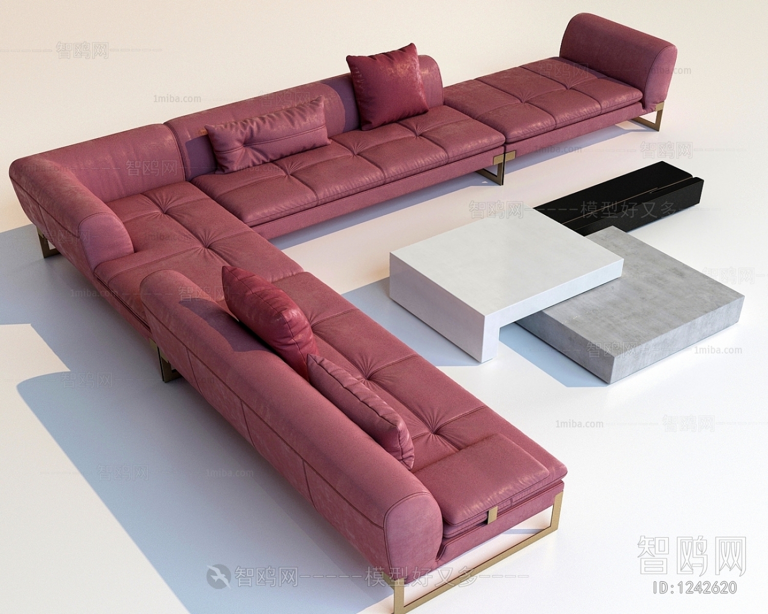 Modern Multi Person Sofa