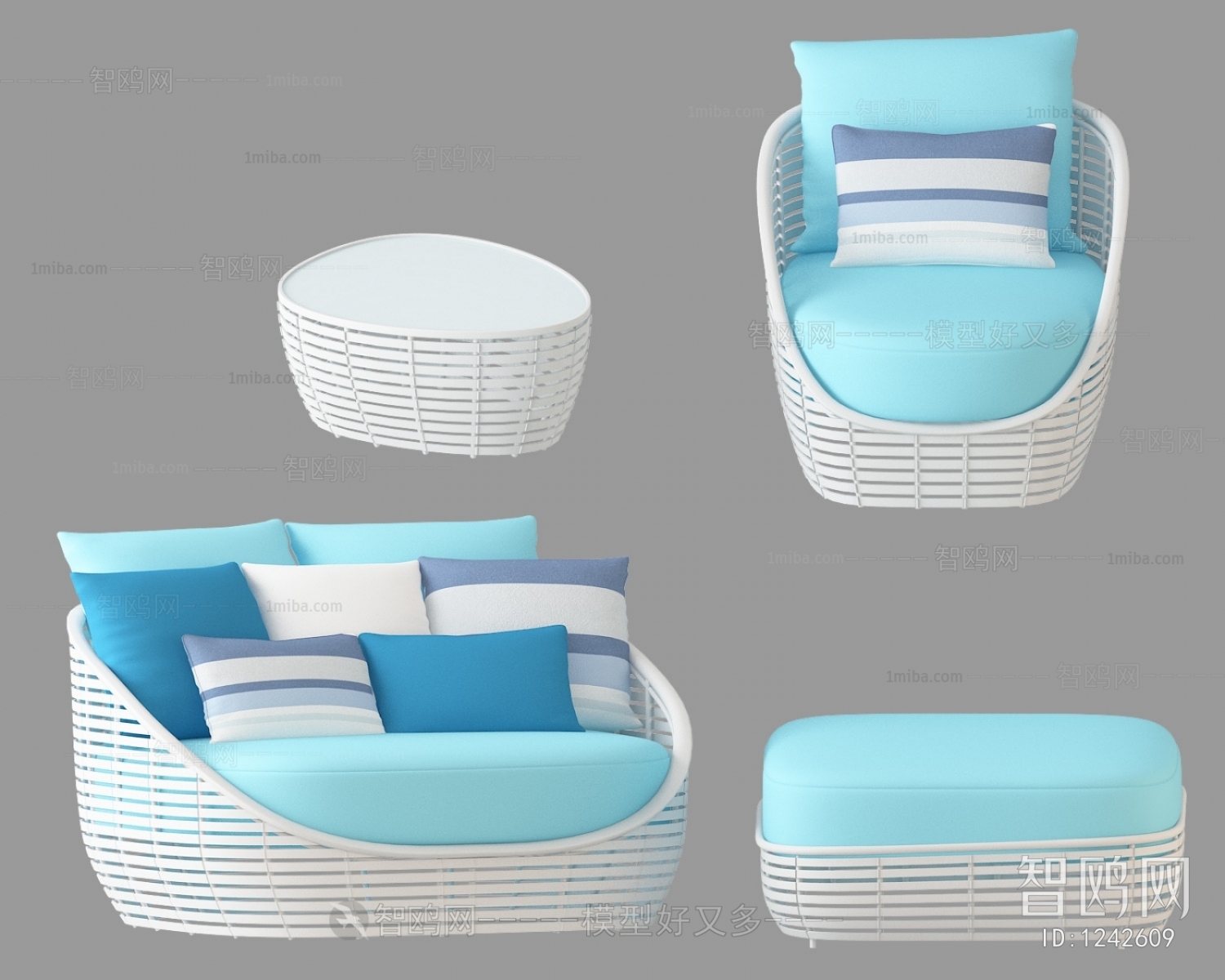 Modern Outdoor Sofa