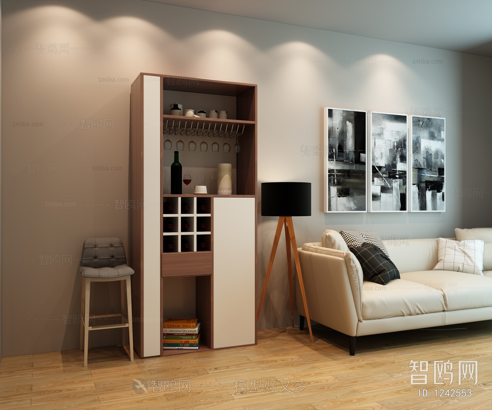 Modern Wine Cabinet