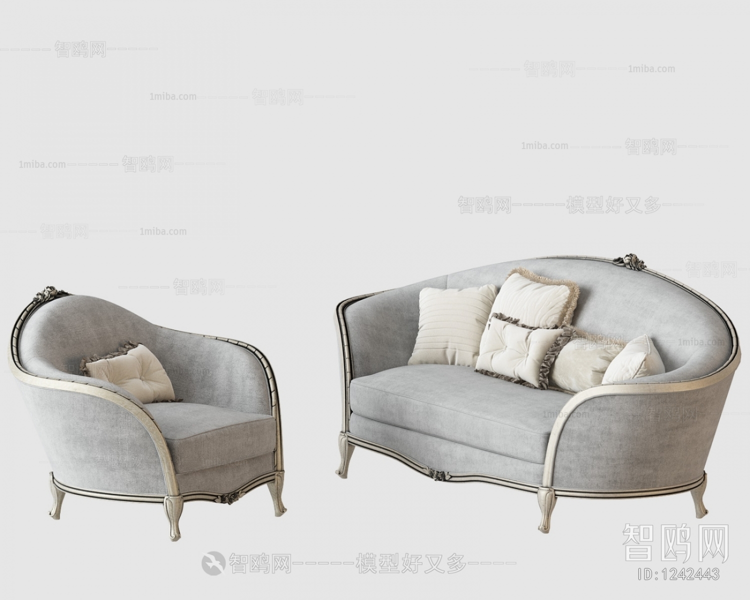 European Style Single Sofa