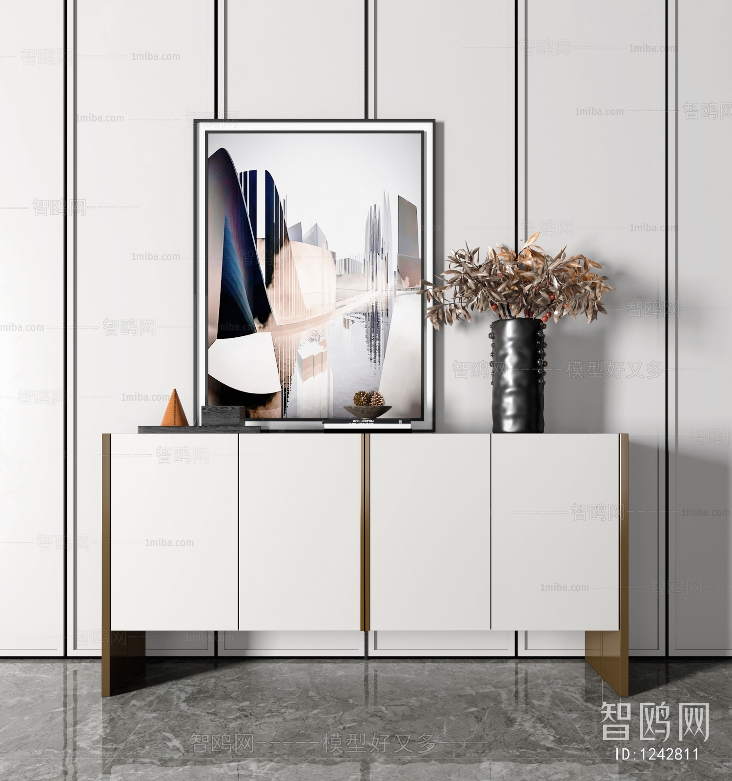 Modern Side Cabinet/Entrance Cabinet