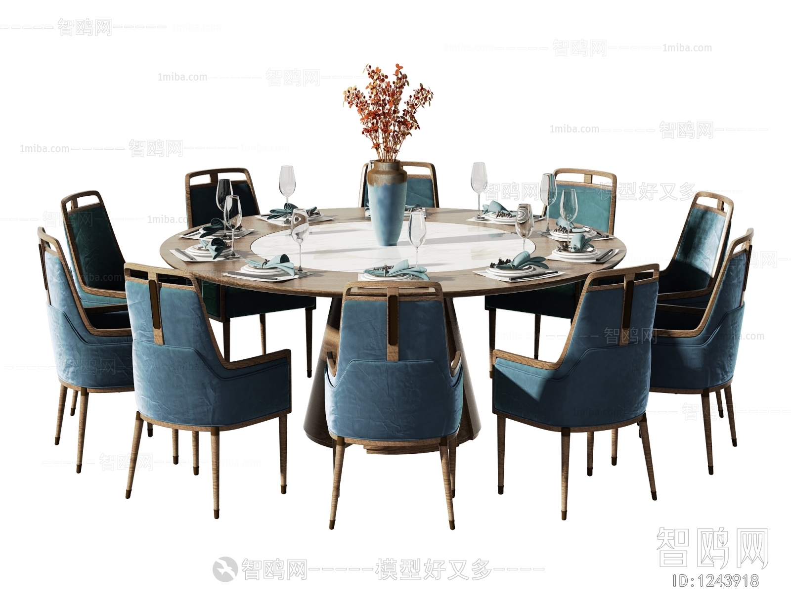 New Chinese Style Dining Table And Chairs