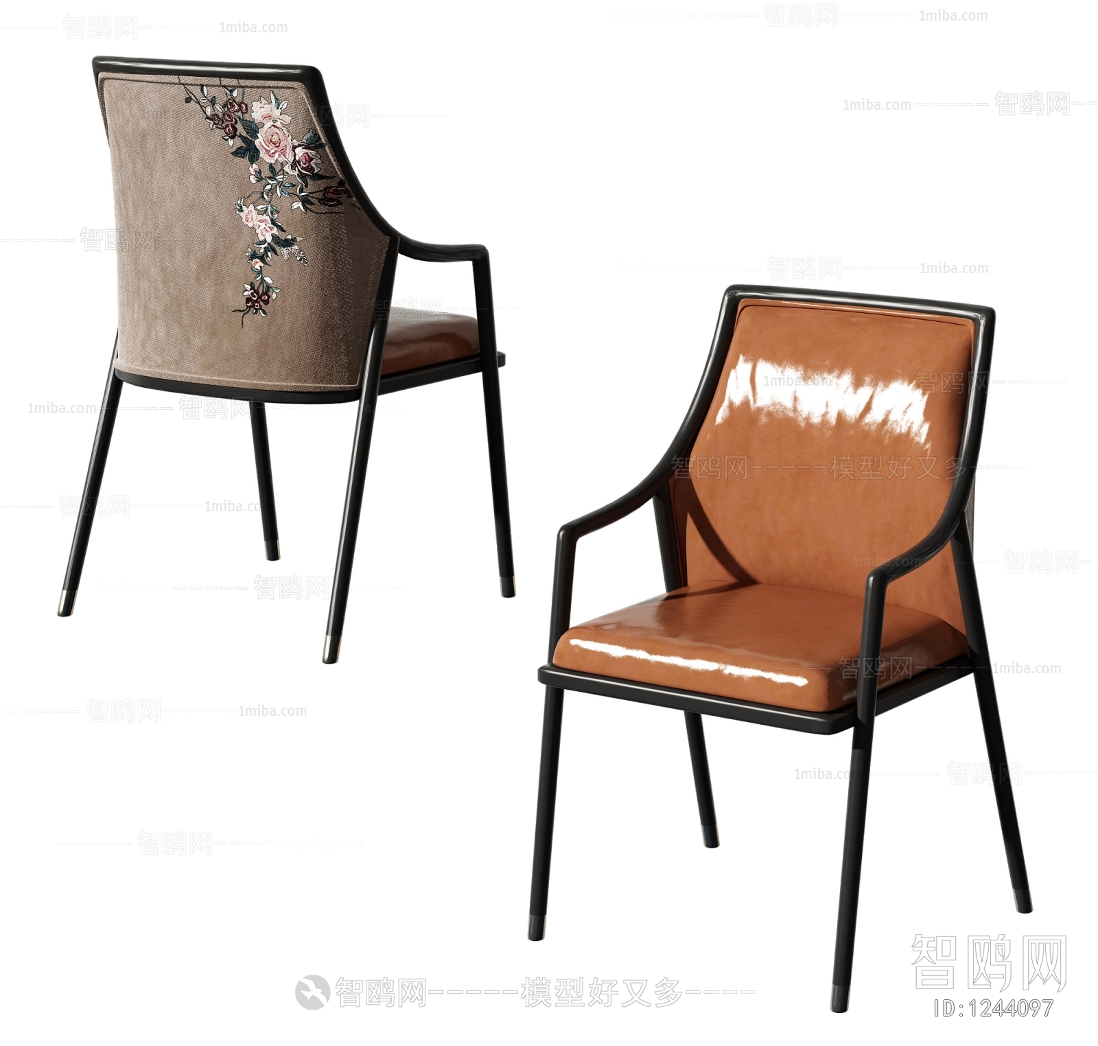 New Chinese Style Single Chair