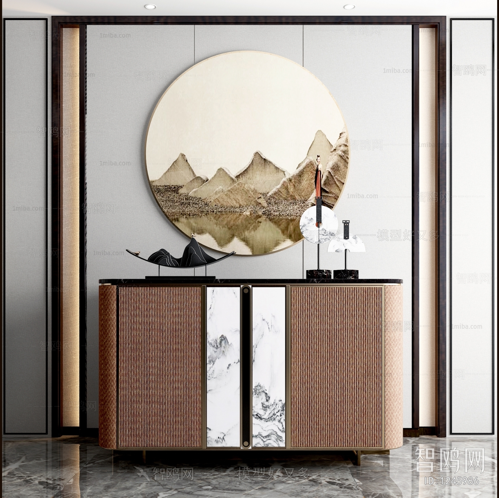 Modern Side Cabinet/Entrance Cabinet