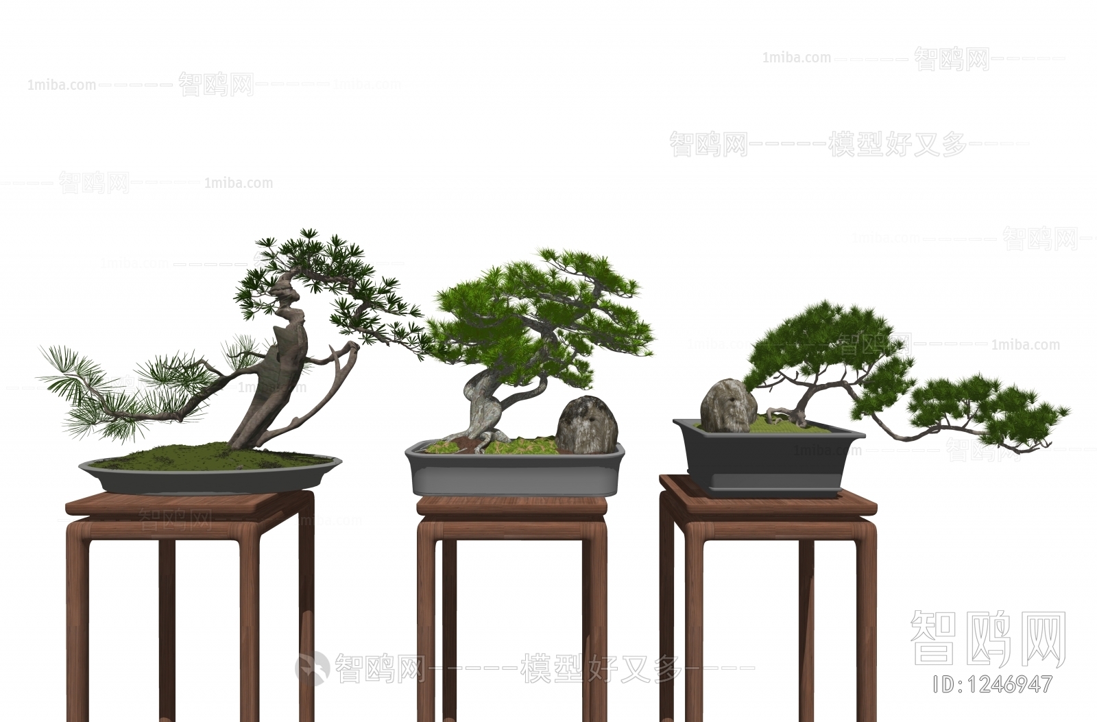 New Chinese Style Bonsai