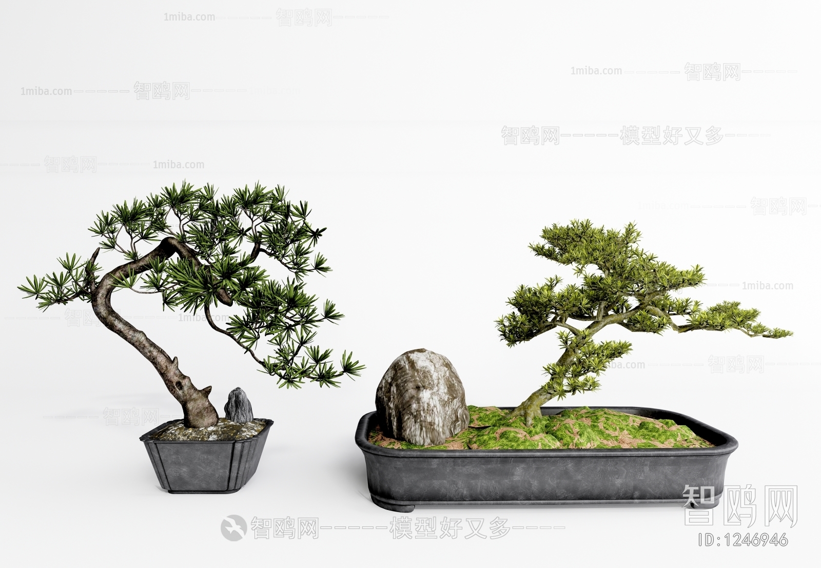 New Chinese Style Bonsai