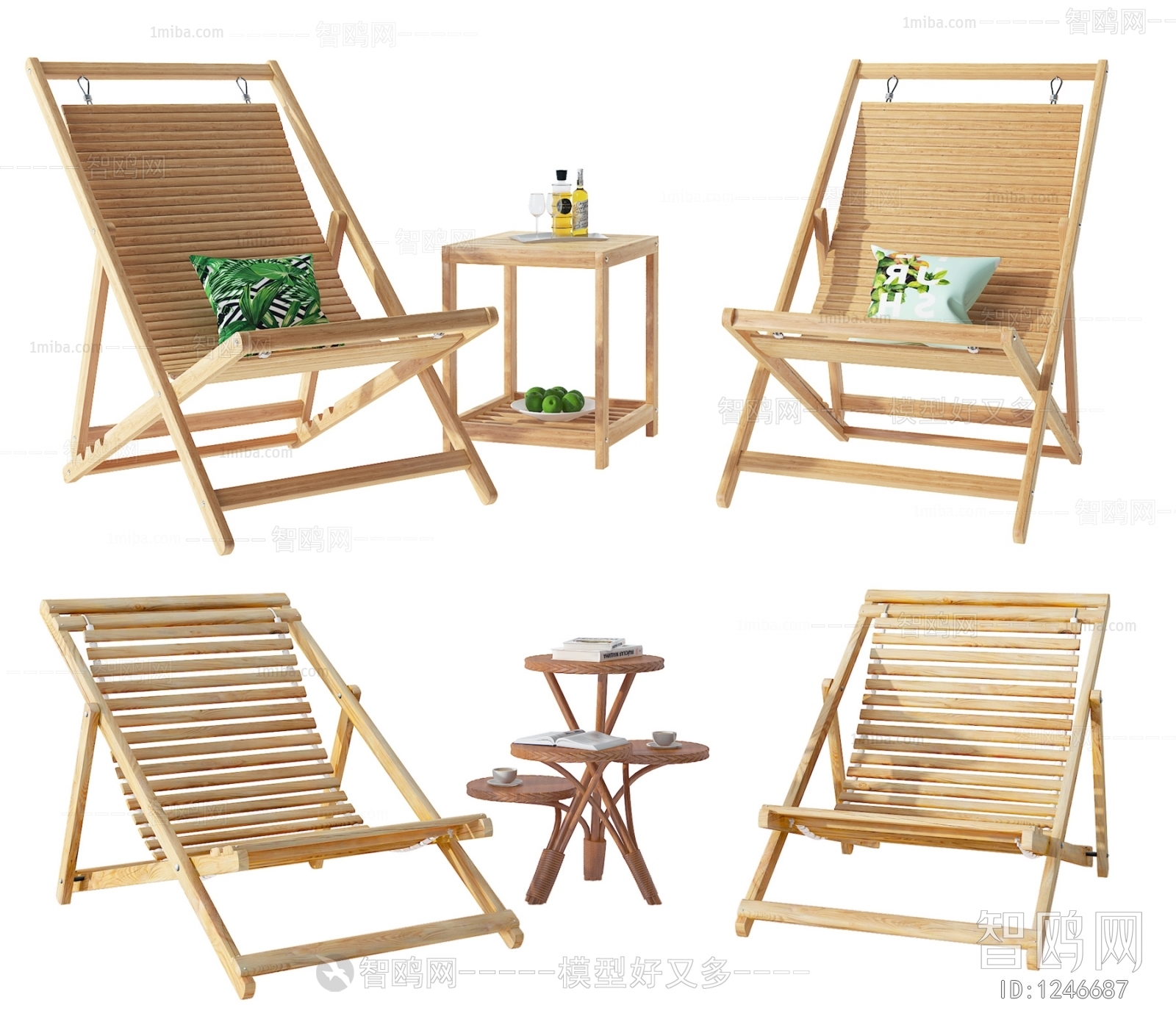 Nordic Style Outdoor Chair