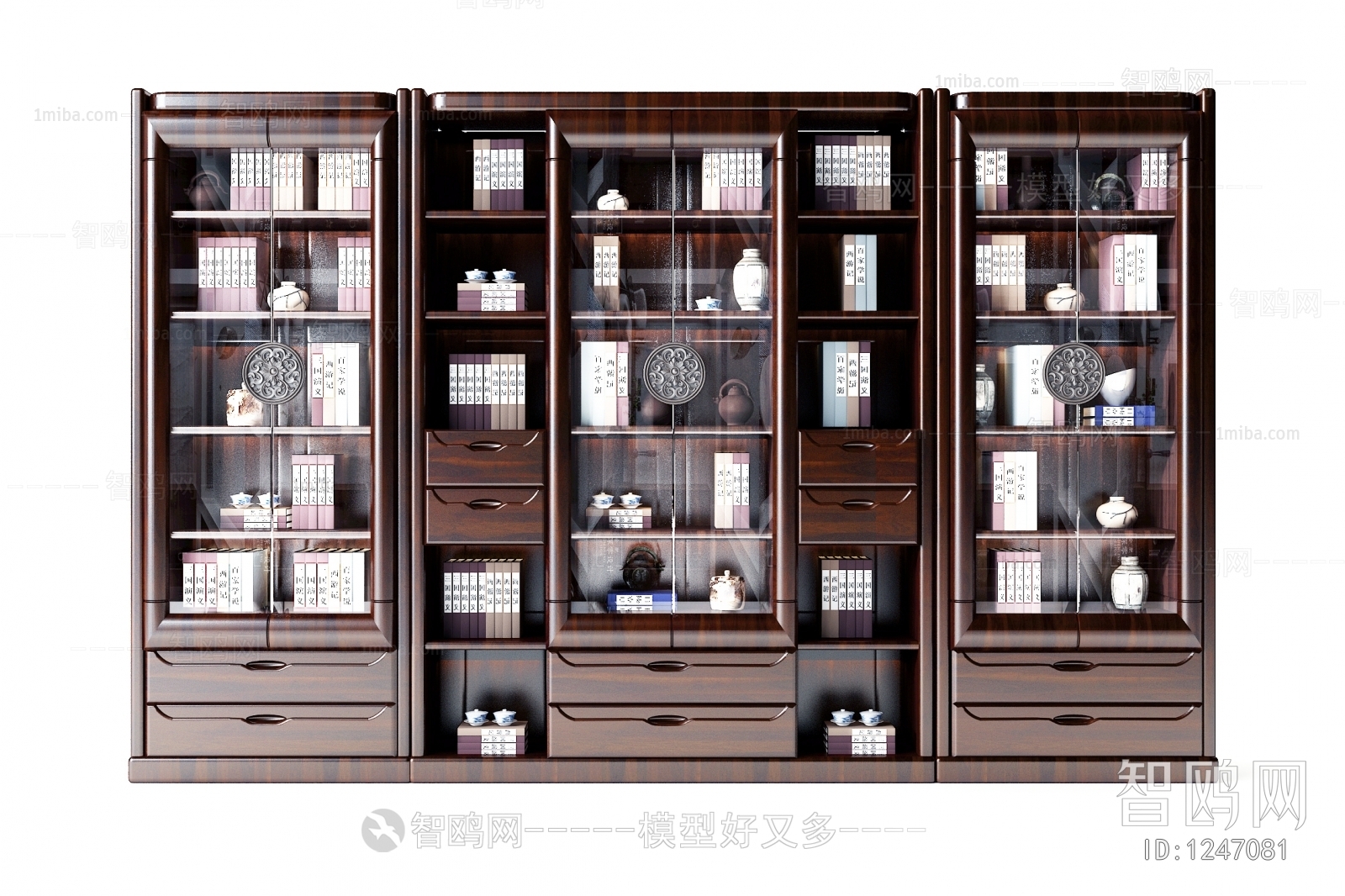 Chinese Style Decorative Cabinet