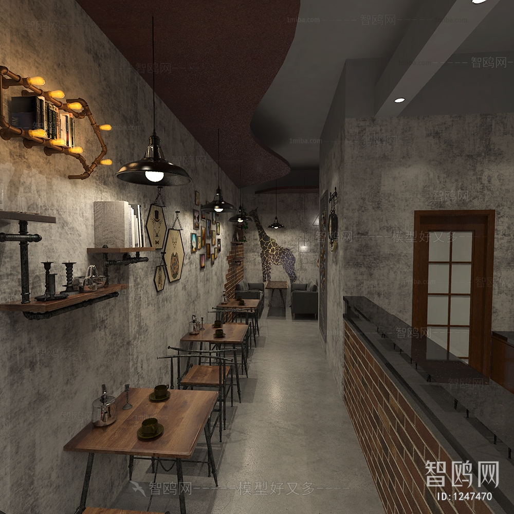 Industrial Style Cafe